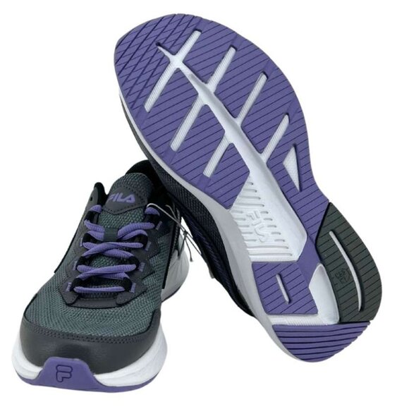 Fila Women's Grey & Purple Suspence Energized Running Shoes / Various Sizes - Picture 6 of 6